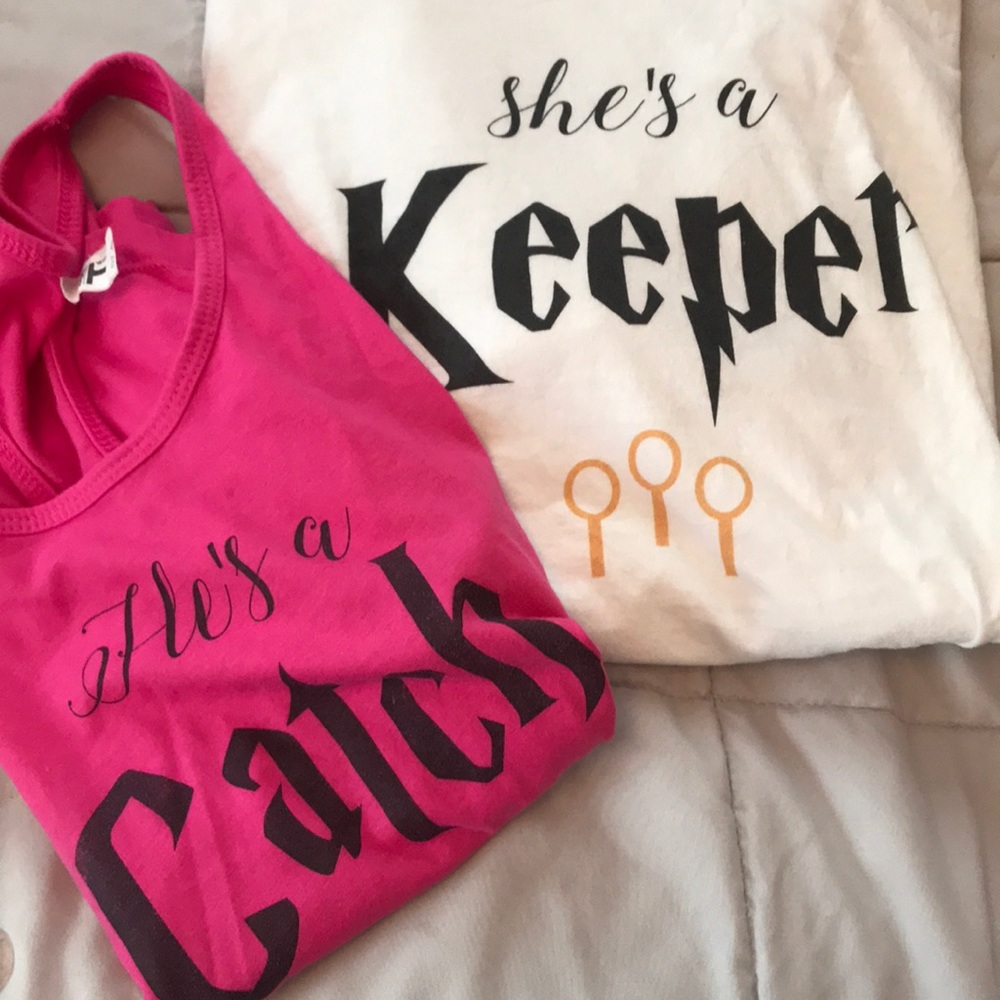 Harry Potter Couples T-Shirts! WORN ONCE.